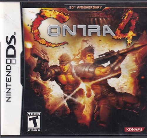 Contra 4 - Amerikansk - Nintendo DS (A Grade) (Genbrug)